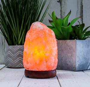 Lampe en sel rose de l'Himalaya raffiné de qualité supérieure, en sachet/bouteille/sac, pour la décoration, les cadeaux et les soins spa - Product Image 3
