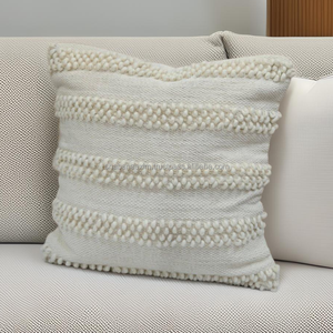 Funda de cojín bohemio hecha a mano, fundas de cojín bohemio tejidas a mano indias razonables en diferentes colores y Fundas de cojín de tamaño - Product Image 4