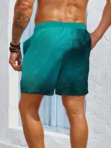 Shorts de plage pour hommes de haute qualité, séchage rapide, respirants, extensibles, pour la natation, vêtements d'été, tissu 100% polyester, vêtements décontractés, vente en gros - Product Image 3