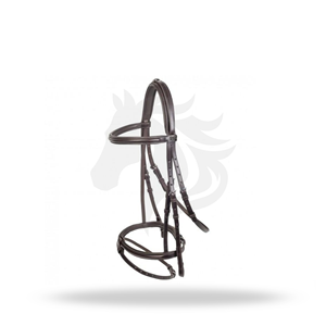 MANNHEIM BRIDLE FULL SIZE ENGLISH RIDING BRIDLE FOR HORSE COMFORT - Product Image 1