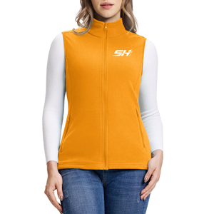 Chaleco de Forro Polar para Mujer, Diseño Elegante y Personalizado, Transpirable, Color Sólido, Absorbe la Humedad, Ropa Exterior de Moda para Mujer, Precio Económico - Product Image 1