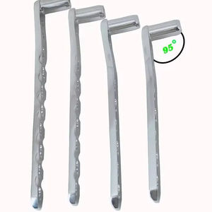 Ensemble de 4 plaques LCP DCS vétérinaires de 5,0 mm en acier inoxydable. - Product Image 1