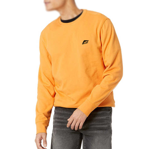 Men's Casual <b>Long</b> <b>Sleeve</b> Crew Neck Sweatshirt Soft Comfortable Pullover <b>Top</b> Custom Logo Wholesale Clothing Sweatshirt - Product Image 1