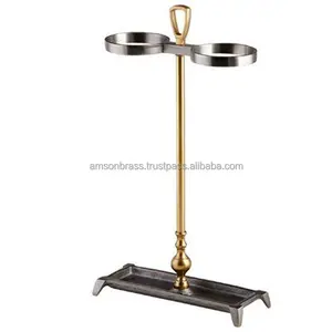 Display Stand Metal Brass & Aluminium Hanging Umbrella Stand Hot Sale Metal Umbrella Holder Rectangular Umbrella Holder