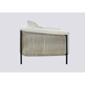 Poltrona Decorativa con Design a Corda, Elegante Arredamento per Soggiorno - Product Image 5