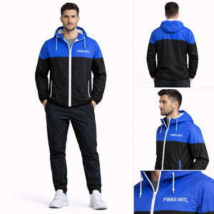 Chaqueta Cortavientos Impermeable de Último Diseño Ligera de la Mejor Calidad para Hombre, Chaqueta de Nailon con Logotipo Personalizado al por Mayor, Chaquetas para Hombre - Product Image 1