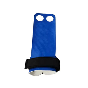 Poignées de gymnastique professionnelles de haute qualité pour la musculation et l'entraînement en salle de sport avec protège-paume en cuir personnalisé - Product Image 3