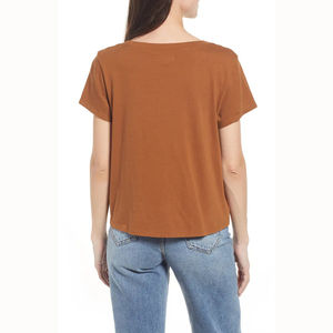 T-shirt court pour femme à prix de gros, nouvelle collection respirante, vente chaude, faible MOQ, à bas prix - Product Image 3