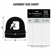 Bonnet Jacquard à Impression Numérique Style Y2K pour Grandes Tailles de Tête, Noir et Blanc, Unisexe, Style Urbain, Voyage