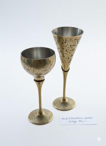 Luxury Shape <b>Wine</b> Glasses Set of 2 Modern Round Stemmed <b>Goblets</b> Unbreakable for Party and Home Wedding Table <b>Wine</b> Glass - Product Image 2