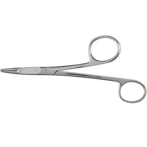 Meilleur prix pour porte-aiguille manuel Foster-Gillies 16 cm en carbure de tungstène, acier inoxydable, approuvé CE ISO par Surgiright - Product Image 3