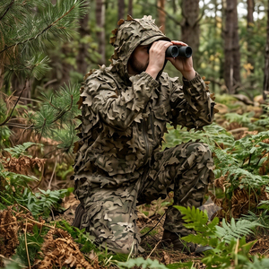 Wholesale Custom Front <b>Waterproof</b> Summer Hunting <b>Jacket</b> Insulated <b>Camo</b> Tactical Coat Heavy Duty Nylon Outdoor Sports Apparel - Product Image 4