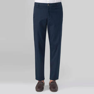 Pantalon décontracté pour homme, prix de gros, idéal pour l'hiver, haute qualité, personnalisable, coupe droite, respirant, léger, en polyester/coton, en vente - Product Image 1