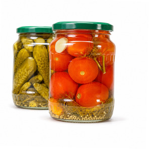 Best Selling Top Notch Quality Tasty <b>Pickled</b> Assorty Whole Cucumber and Tomato Packed in Various Size <b>Jar</b> - Product Image 1