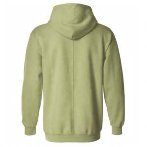 Sweat-shirt à capuche GYM Active pour homme, couleur unie, en molleton bouclette respirant, coupe classique, logo frontal, vêtement d'hiver, vente en gros, 100 % coton - Product Image 6
