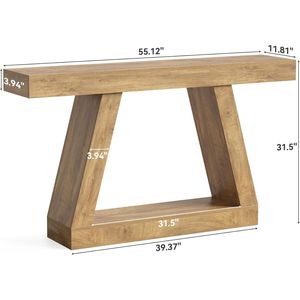 Consolle con Spazio Contenitore, Utilizzabile come Tavolino da Divano o Scrivania d'Ingresso - Product Image 6