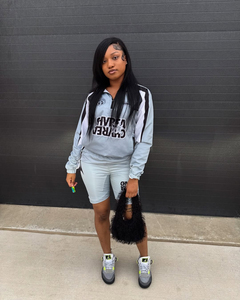 Unisex Solid Eco-Friendly Windbreaker Tracksuit Set <b>Half</b>-<b>Zip</b> Long Sleeve <b>Jacket</b> Shorts Quick Dry Sporty Streetwear Spring Summer - Product Image 3