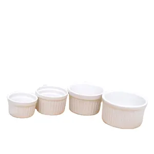 사용자 정의 홈 호텔 케이크 수플레 푸딩 Ramekin 베이킹 그릇 Bakeware 웨딩 파티