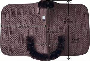 Almohadilla de Montar Multiusos, Almohadilla de Montar Bordada, Almohadilla de Montar Personalizada, Almohadillas de Montar para Caballos, Almohadilla de Montar para Caballos de Talla S - Product Image 6