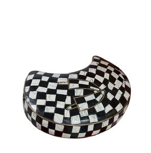 กระเป๋าคลัทช์โลหะลายแจ็คการ์ดทำมือสุดหรูสีสันตามสั่งสำหรับผู้หญิง - กระเป๋าถือสำหรับงานปาร์ตี้และงานแต่งงานที่มีสไตล์และสามารถปรับแต่งได้ - Product Image 4