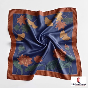 Pañuelo Cuadrado con Impresión Digital Personalizada, OEM ODM, Tela Ligera y Suave, Servicio de Fabricación Personalizada para la Marca de Moda Chios, Venta al Por Mayor - Product Image 2