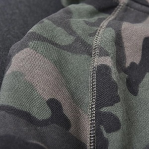 Sudadera con Capucha y Cremallera para Hombre, Camuflaje, Corte Regular, Informal, de Algodón Tejido, para Otoño - Product Image 4