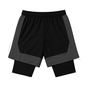 Pantalones Cortos Awrah para Hombre al Mejor Precio, Sólidos, 100% Algodón, Casuales, de Secado Rápido, Transpirables, Cintura Elástica, Modestos, Musulmanes, para Fitness y Actividades - Product Image 2