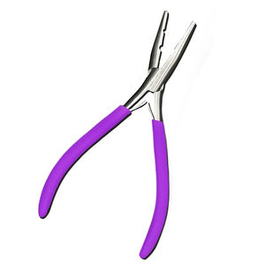 Pince professionnelle pour extensions de cheveux, pour l'application de micro-anneaux et de nano-perles en salon et à usage personnel - Product Image 3