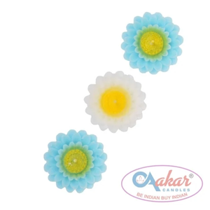 Bougie flottante à l'eau Aakar AF 607 en forme de marguerite pour décoration festive au meilleur prix - Product Image 5