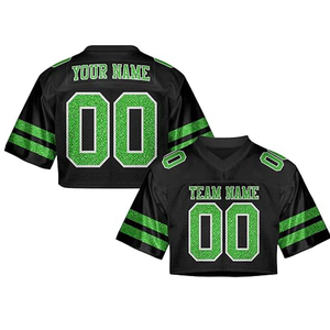 เสื้อครอปผ้าเจอร์ซีย์ตาข่ายพิมพ์ลายทันสมัยสำหรับผู้หญิงไซส์พลัส ดีไซน์ระบายอากาศน้ำหนักเบา เหมาะสำหรับขายส่งเสื้อแฟชั่นสำหรับร้านค้าปลีก - Product Image 1