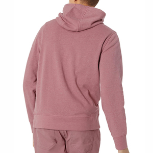 Men's <b>Thick</b> <b>Fleece</b> Pullover Hoodie Custom Logo Front Warm Winter Casual Style Solid Long Sleeve Streetwear Plain Dyed Fit - Product Image 3