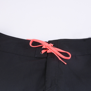 Short de bain dégradé pour homme Fox avec cordon de serrage, séchage rapide, décontracté, imprimé rouge et noir, 100 % coton, personnalisable - Product Image 4