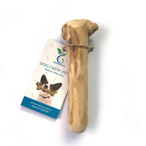 Jouets à mâcher en bois écologiques naturels les plus vendus fabriqués à la main par une usine vietnamienne pour chiens agressifs - Product Image 5