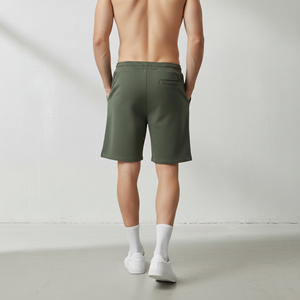 Pantalones Cortos para Hombre de 250GSM, Poliéster/Algodón, Ecológicos, Transpirables, de Secado Rápido, con Logotipo Impreso DTF Personalizado, Teñido Liso - Product Image 5