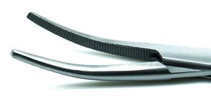 คีมหนีบหลอดเลือดแบบโค้ง ยี่ห้อ KELLY RANKIN รุ่นพรีเมียม ขนาด 16.0 ซม. สำหรับผ่าตัด หยุดเลือด ผลิตจากสแตนเลส ใช้สำหรับการหนีบในงานแพทย์ทั่วไป - Product Image 3