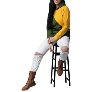 Sweat-shirt à capuche slim fit double panneau pour femme, chaud pour l'hiver, idéal pour l'entraînement, la gym, le jogging, la course à pied et les activités sportives. - Product Image 5