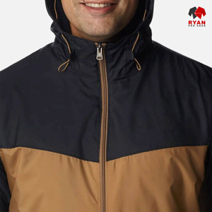 Veste softshell personnalisée Ryan Pro Gear pour homme, fermeture éclair, logo personnalisé, coupe-vent et imperméable - Product Image 3