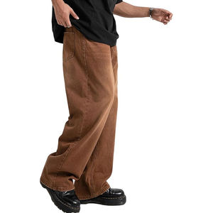 กางเกงยีนส์ทรงตรงแบบสแต็ค ขายตรงจากโรงงานปี 2026 ผู้ผลิตกางเกงยีนส์เดนิมแบบกำหนดเองจากปากีสถาน คุณภาพดี กางเกงยีนส์ผู้ชายสีพื้น ระบายอากาศได้ดี สำหรับฤดูใบไม้ผลิ - Product Image 6