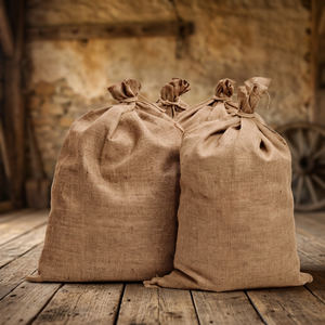Sac en jute tissé de haute qualité, robuste, naturel, pour le stockage, l'emballage en vrac, l'expédition, les produits agricoles et la vente en gros - Product Image 4
