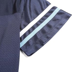 Maillot de football d'été personnalisé avec logo, nom et numéro du joueur, sublimé pour club, respirant, en tissu mesh 100% polyester, vêtements de football - Product Image 4
