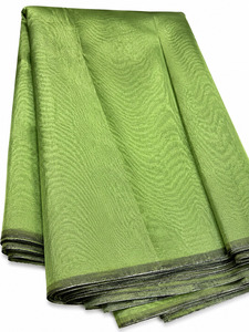 Wholesale <b>Tissue</b> Fabric Manufacturer Supplier Exporter Premium Shiny Metallic Fabric for Evening Gown Saree <b>Wedding</b> Dress Africa - Product Image 2
