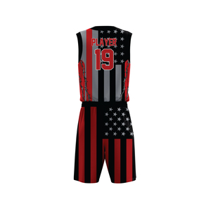 Tenue de sport de basketball personnalisée avec un tissu doux et confortable et un design professionnel élégant - Product Image 2
