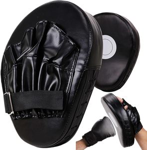Guantes de Boxeo de Piel Sintética Negra de la Mejor Calidad, Almohadillas de Entrenamiento Ajustables para Práctica de Golpeo, Se Acepta OEM - Product Image 5
