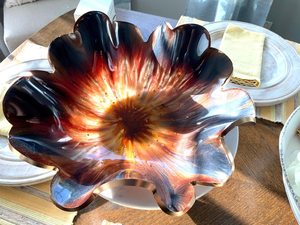 Cuenco de Resina con Diseño en Espiral para Servir en la Cocina y la Mesa, para Regalos de Boda y Decoración del Hogar - Product Image 2