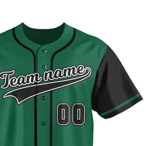 Camiseta de béisbol moderna para hombre, estilo oversized con botones, tela transpirable, corte atlético, perfecta para entrenamientos en el gimnasio y práctica de béisbol. - Product Image 5