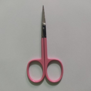 Tijeras Curvas Personalizadas de Acero Inoxidable para Manicura y Cejas con Cuidado de Cutículas para Arte de Uñas - Product Image 2