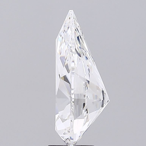 Pierre de diamant en forme de poire de 10 carats, brillant, F VVS2, certifiée IGI, triple excellente taille, symétrie parfaite pour bijoux fins sur mesure - Product Image 3