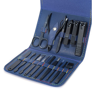 Stainless Steel <b>Manicure</b> Pedicure Nail Grooming <b>Kit</b> Sharp Nail Clipper Set for Men Women Custom Logo OEM - Product Image 1