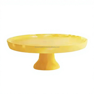 Top Trending Designer Premium Resin Cup Cake Stand Customized Color Eco-Friendly 2-Piece Dessert Stands Excellent Decor for - Product Image 1