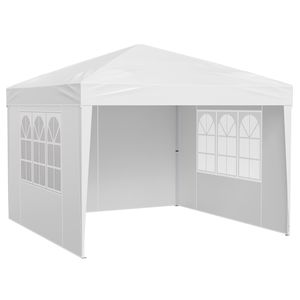 Carpa Instantánea Plegable de 10 x 10 Pies, Gazebo Portátil con 3 Paredes Laterales, 2 Ventanas Ventiladas, Altura Ajustable, Carpa de 10x10 Pies - Product Image 1